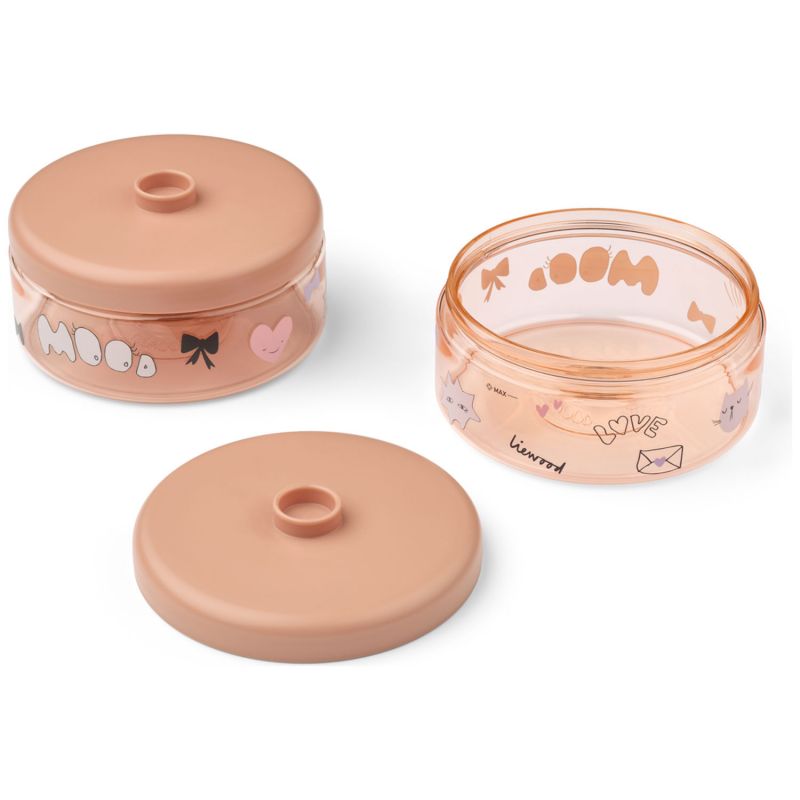 Lot de 2 boîtes alimentaires Dominique Mood Liewood Produit 1
