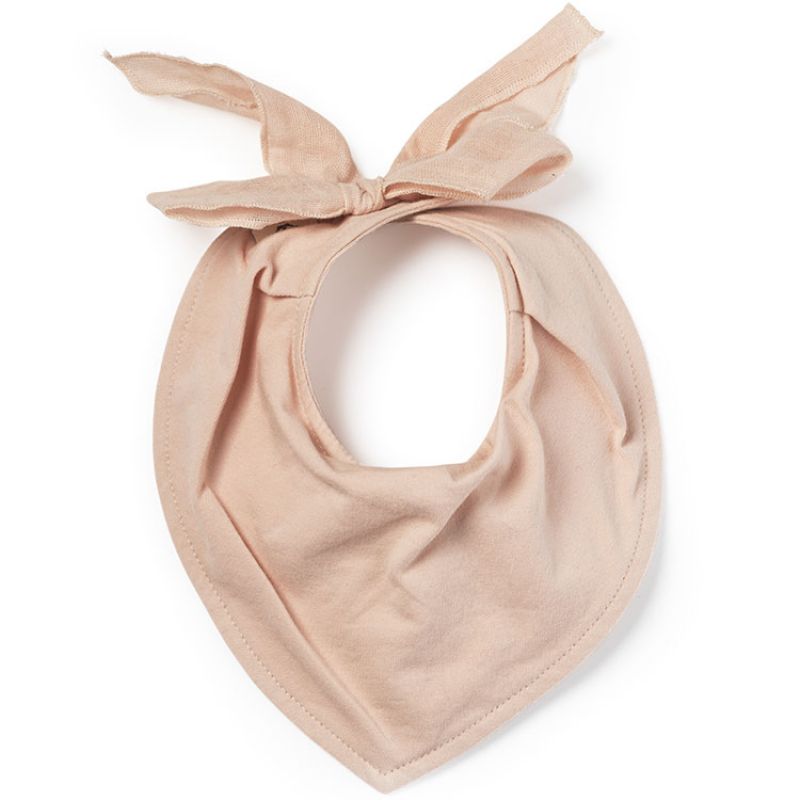 Bavoir bandana Powder pink Elodie Details