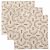 Variation Rose, vert, marron du produit Lot de 3 mini langes Soft Plumes (31 x 31 cm) de la marque Jollein