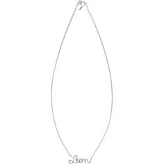 Collier chaîne Prénom argent (personnalisable)
