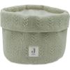 Panier de rangement Grain knit Olive Green (14 x 18 cm) - Jollein
