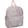 Sac à dos enfant Blossom et Bows Fleurs gris denim (31x26 cm) Kidzroom Produit 1
