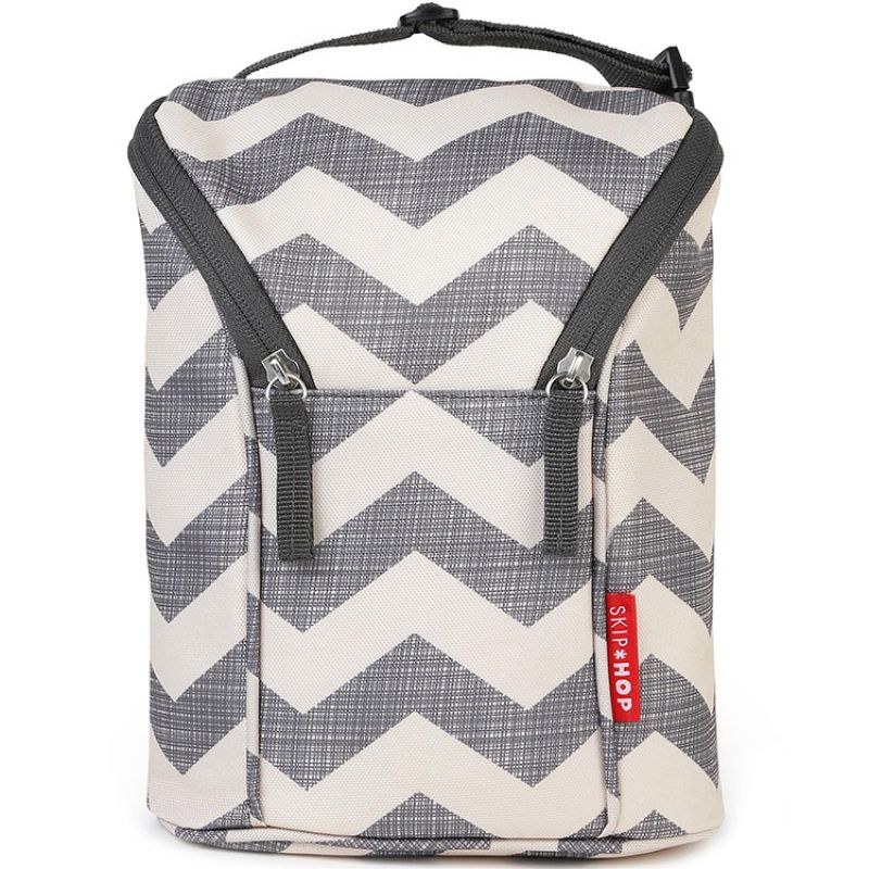 Sac à biberons isotherme chevron Skip Hop