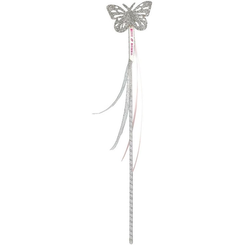 Baguette papillon argentée Souza For Kids