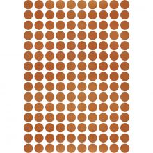 Stickers ronds cuivre (29,7 x 42 cm)  par Lilipinso