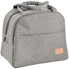 Sac repas isotherme gris chiné
