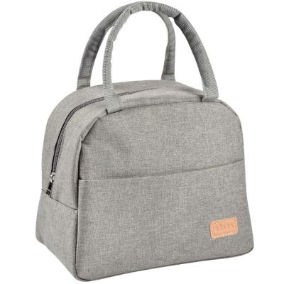 Sac repas isotherme gris chiné (7,5 L)