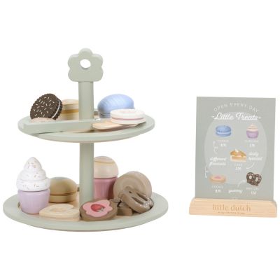 Présentoir à pâtisseries en bois Little Dutch