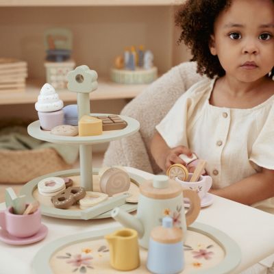 Présentoir à pâtisseries en bois