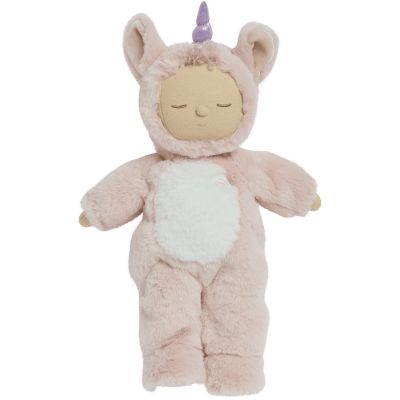 Doudou Cozy Dinkum Licorne Sugarpie Pink  par Olli Ella