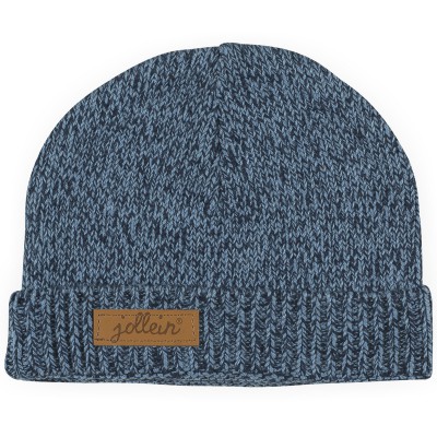 Bonnet Stonewashed bleu marine (6 mois) Jollein