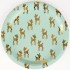 Lot de 8 assiettes en papier faon doré - My Little Day Lot de 8 assiettes en papier faon doré - My Little Day
