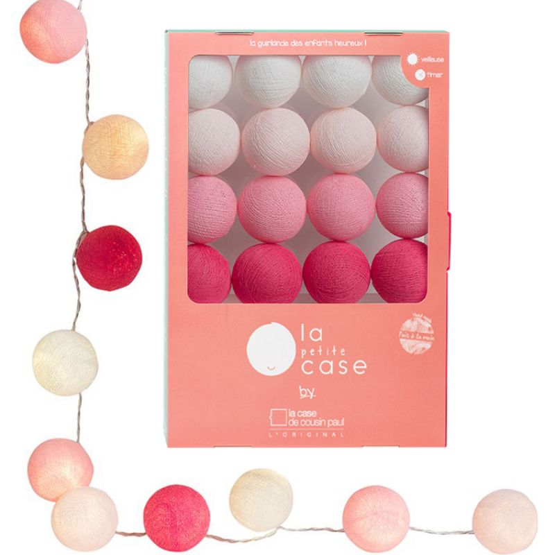Coffret guirlande lumineuse fonction veilleuse La petite case Louise La case de cousin paul