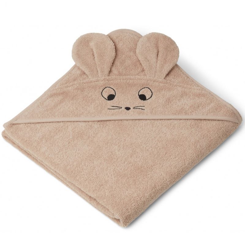 Cape de bain Augusta souris pale tuscany (100 x 100 cm) Liewood