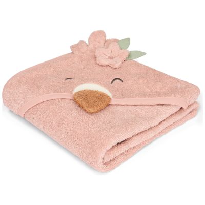 Cape de bain Flamant rose (75 x 75 cm) Little Dutch
