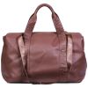 Sac à langer Mommy Bag Signature Simili cuir marron foncé - Childhome