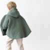 Poncho de voyage Green Pady Quilted + jersey (50 cm)  par Bemini