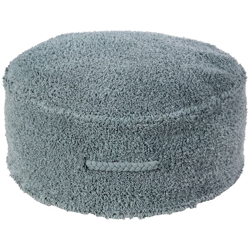 Coussin de sol pouf Chill Vintage bleu Lorena Canals