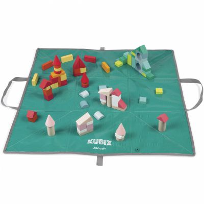 Blocs de construction Kubix (80 cubes) Janod