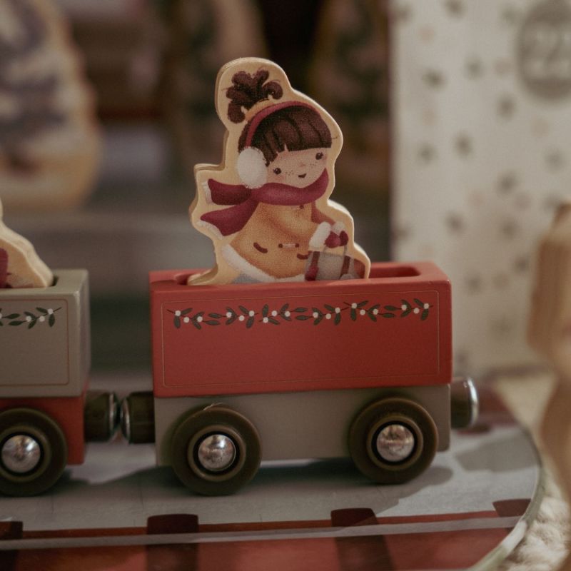 Calendrier de l'avent avec circuit de train Little Dutch Ambiance 6