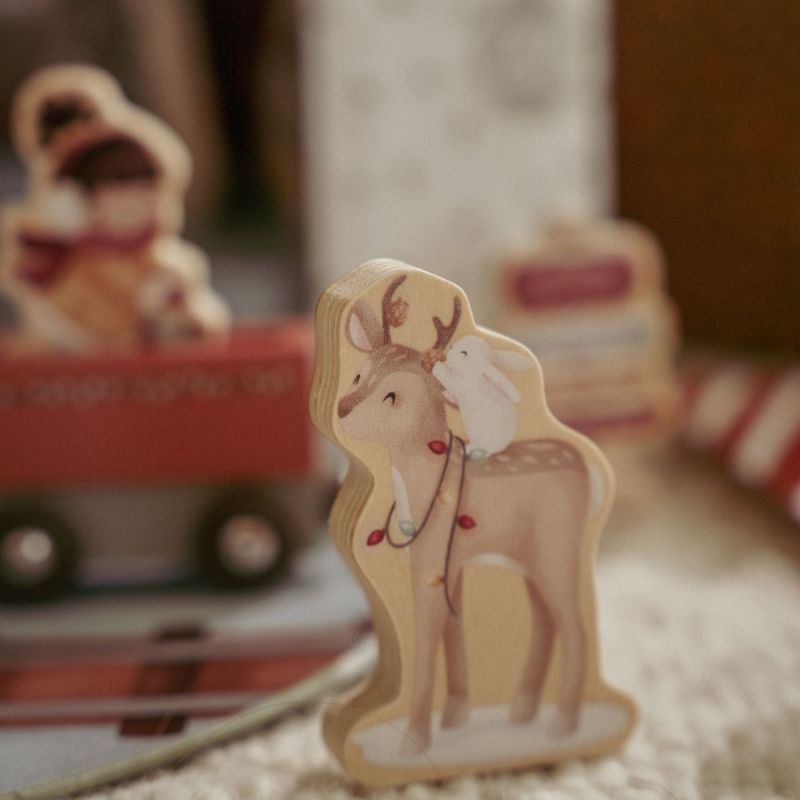 Calendrier de l'avent avec circuit de train Little Dutch Ambiance 7