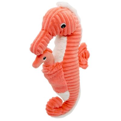 Peluche Papadou papa et bébé Les Ptipotos Corail (34 cm)