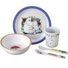Coffret repas Moomin bleu (5 pièces) Petit Jour Paris Produit 1