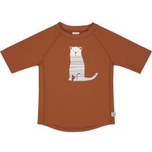 Tee-shirt anti-UV manches courtes Tigre rouille (19-24 mois)  par Lässig 