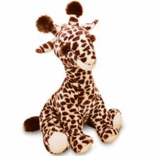 Peluche Lisi la girafe naturelle Terre sauvage (50 cm)  par Histoire d'Ours