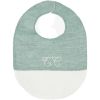 Bavoir en coton et lin Feuillage Vert (33x24 cm) Tartine et Chocolat Produit 1