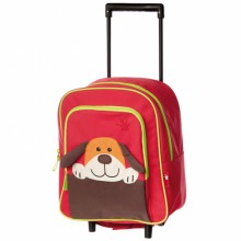 Petite valise trolley chien  par Sigikid