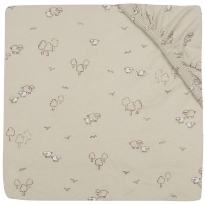 Drap housse en jersey Woolly (70 x 140 cm) Jollein