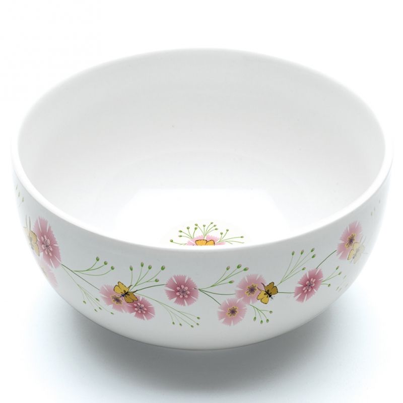 Bol en porcelaine Crème fleurette (13 cm) Djeco