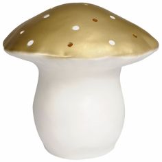Grande veilleuse champignon doré