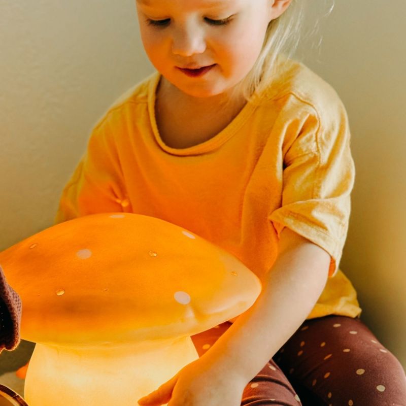 Grande lampe veilleuse champignon Doré Egmont Toys Ambiance 6