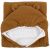 Variation Marron, beige du produit Cape de bain Boubou caramel (75 x 75 cm) de la marque Domiva