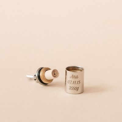 Pendentif Mon Petit Secret enfant personnalisable (argent rhodié) Mon Petit Poids