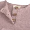 Robe tricotée en coton bio GOTS rose (3-6 mois)  par Lässig 