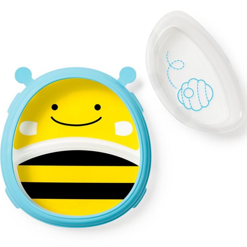 Assiette évolutive + bol abeille Skip Hop