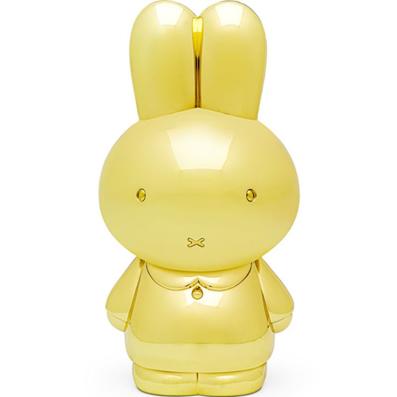 Tirelire Miffy en métal doré personnalisable Zilverstad