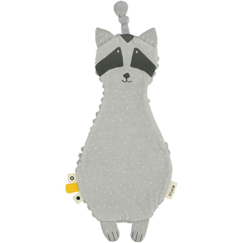 Doudou plat velours raton laveur Mr. Raccoon Trixie
