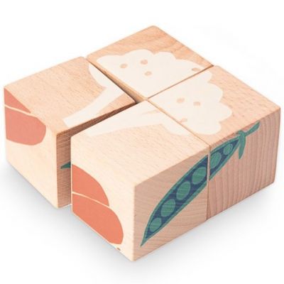 4 - Cubes en bois