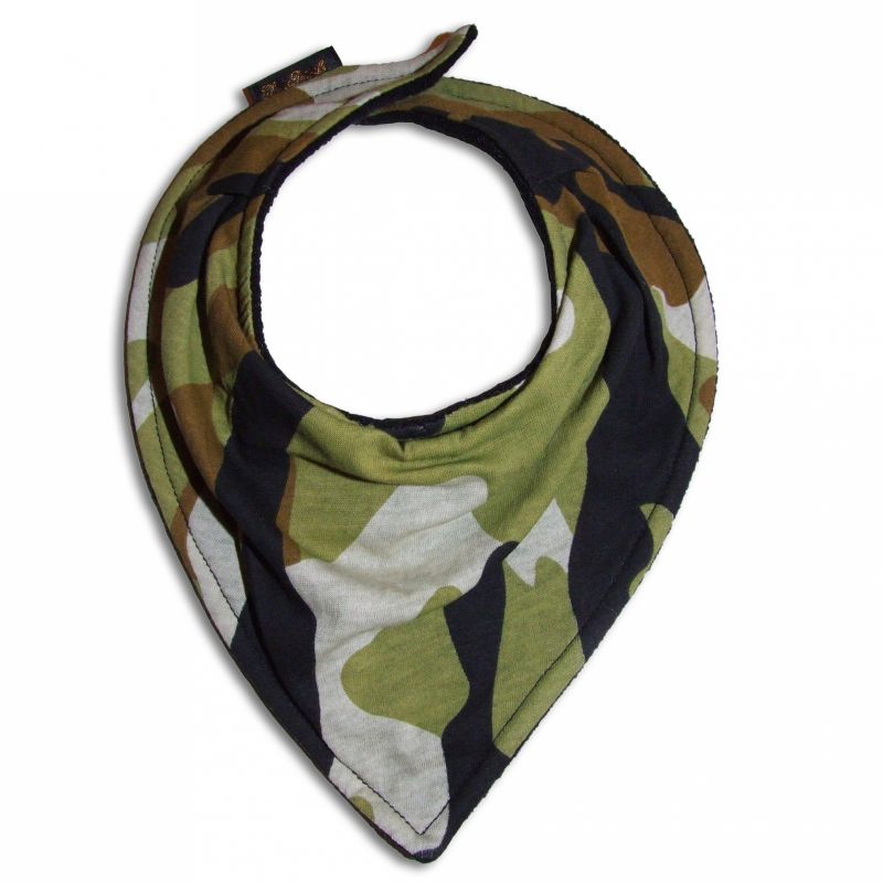 Bavoir bandana Camouflage Elodie Details