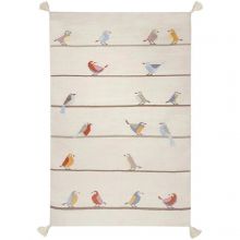 Tapis enfant Kilim petits oiseaux (140 x 200 cm)  par AFKliving