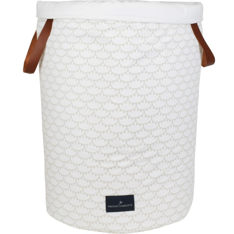 Corbeille à jouets Rivoli gold (40 x 60 cm) Maison Charlotte
