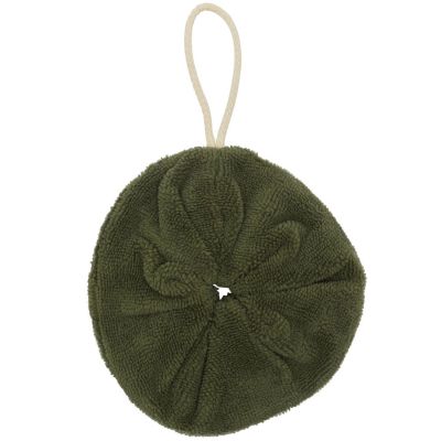 Fleur de douche enfant en éponge bambou fougère BB & Co