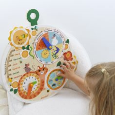 Roue du temps en bois - Reconditionné