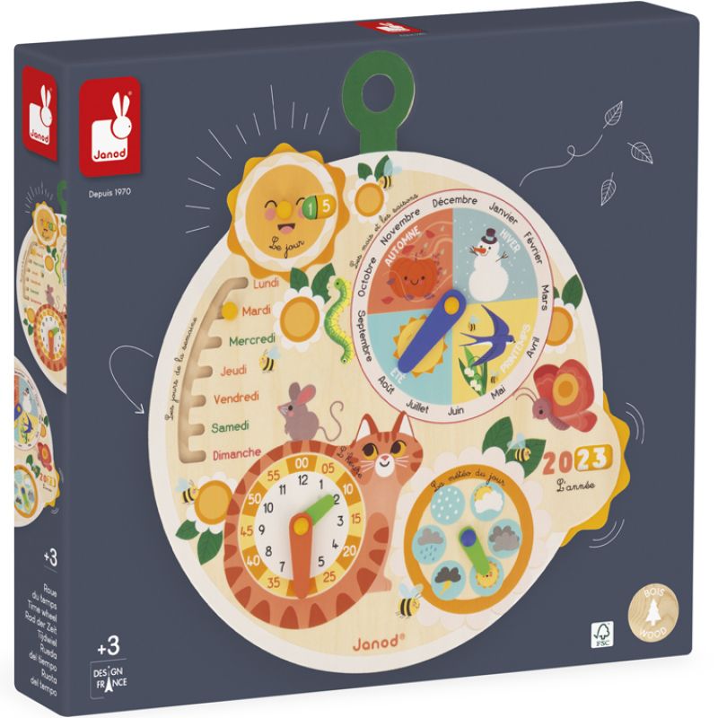 Roue du temps en bois - Reconditionné Janod Produit 6