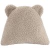 Coussin ours Biscuit molletonné Wigiwama Produit 1