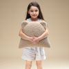 Coussin ours Biscuit molletonné Wigiwama Ambiance 4
